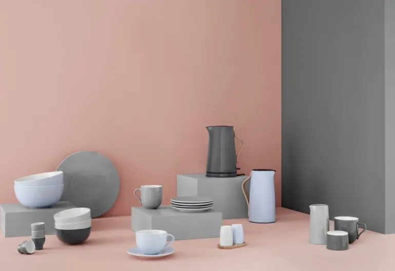 Stelton Emma vattenkokare, mörkgrå