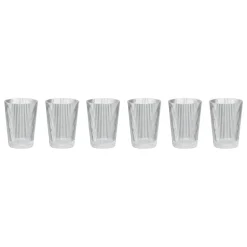 Stelton Pilastro dricksglas, 24 cl, 6 stycken, klar