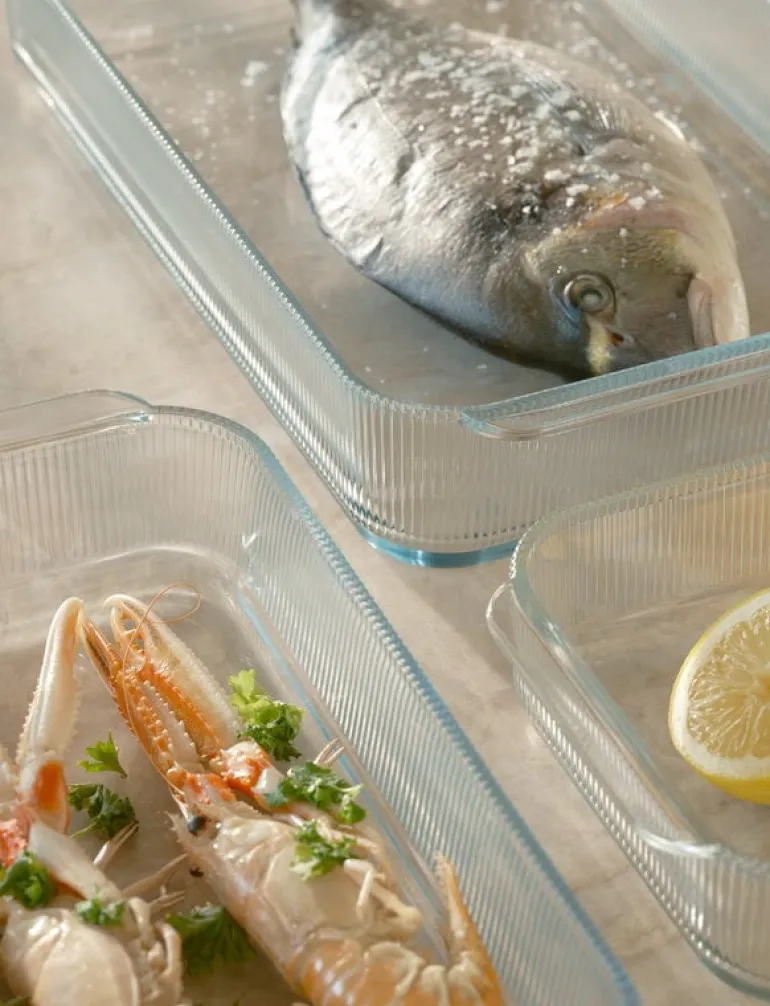 Stelton Pilastro ugnsfast form, 40,8 cm, genomskinlig