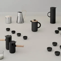 Stelton Theo French kaffepress, svart