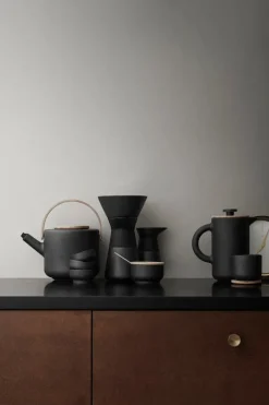 Stelton Theo French kaffepress, svart