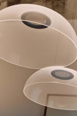 Stilnovo Demi pendel, 70 cm, fasad skärning, vit