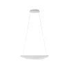 Stilnovo Diphy pendel, 76 cm, fasad, vit