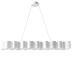 Stilnovo Honey pendel, 139 cm, vit