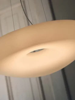 Stilnovo Mr. Magoo pendel, 76 cm, DALI, vit