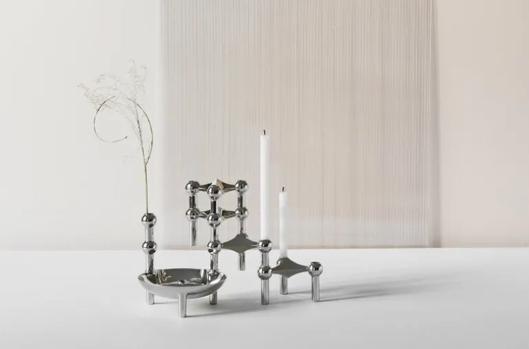 STOFF Copenhagen STOFF Nagel skål, krom