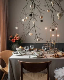 STOFF Copenhagen STOFF Nagel ljushållare, krom