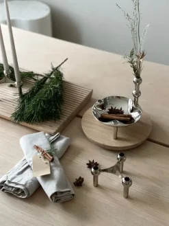 STOFF Copenhagen STOFF Nagel ljushållare, krom