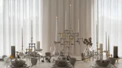 STOFF Copenhagen STOFF Nagel ljushållare, krom