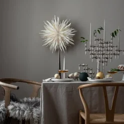 STOFF Copenhagen STOFF Nagel ljushållare, krom