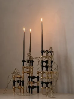 STOFF Copenhagen STOFF Nagel ljushållare, mattsvart