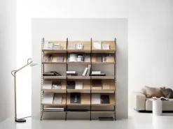 String Furniture String golvgavel 200 x 30 cm, 2-pack, brun