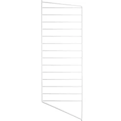 String Furniture String golvgavlar 85 x 30 cm, 2-pack, vit