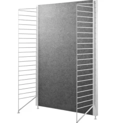 String Furniture String golvgavel, 115 x 30 cm, 1-pack, vit