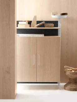 String Furniture String golvgavel 115 x 30 cm, 2-pack, vit