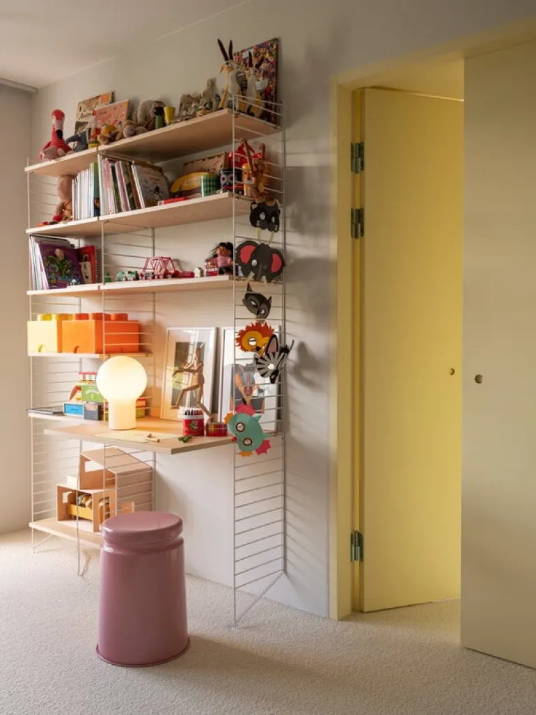 String Furniture String hylla, 58 x 30 cm, 3-pack, vit