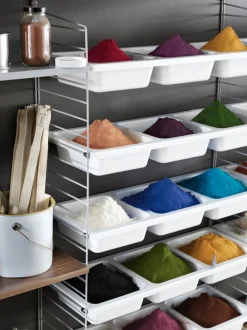 String Furniture String hylla, 78 x 30 cm, 3-pack, vit