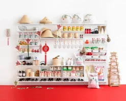 String Furniture String hylla, 78 x 20 cm, 3-pack, vit