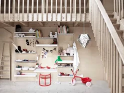 String Furniture String krokar för metallhylla, 5-pack, vit