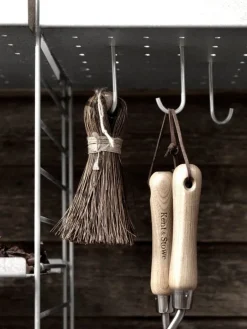 String Furniture String krokar för metallhylla, 5-pack, stål