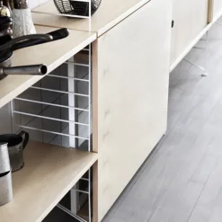 String Furniture String klaffbord, vit