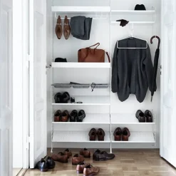 String Furniture String krokar för metallhylla, 5-pack, grå