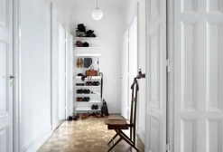 String Furniture String metallstång, 53 cm, vit