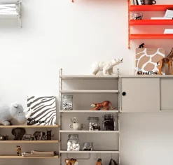 String Furniture String Pocket hylla, vit