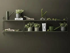 String Furniture String Pocket hylla, sage