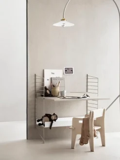 String Furniture String skrivbord, beige