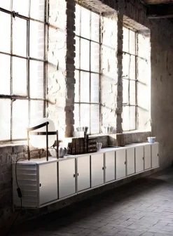 String Furniture String sidopanel 50 x 30 cm, 1-pack, vit