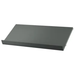 String Furniture String tidningshylla, 78 x 30 cm, mörkgrå