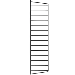 String Furniture String väggavlar 75 x 20 cm, 2-pack, svart