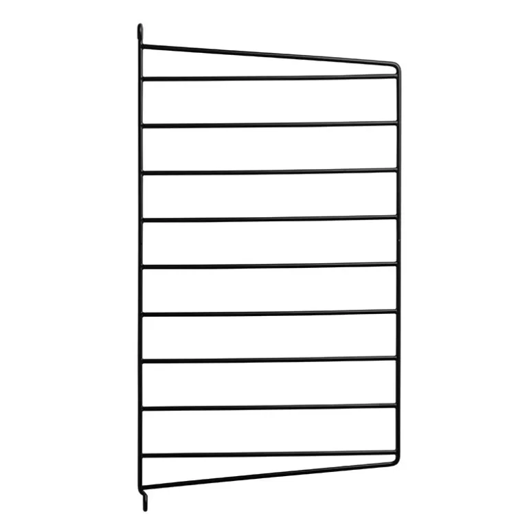 String Furniture String väggavel, 50 x 30 cm, 2-pack, svart