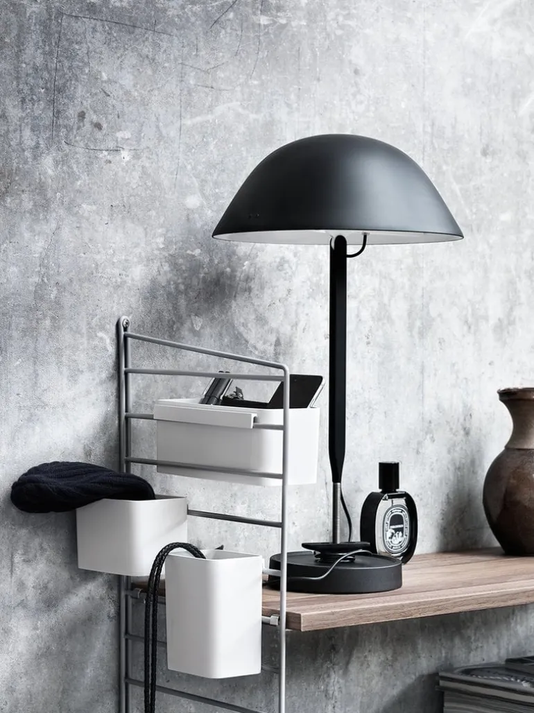 String Furniture String väggavel 75 x 30 cm, 1-pack, grå