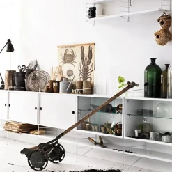 String Furniture String väggavel, 75 x 30 cm, 1-pack, vit