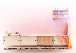 String Furniture String väggavel, 75 x 30 cm, 1-pack, vit