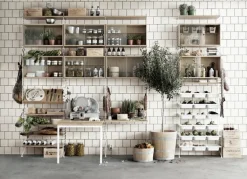 String Furniture String väggavel, 75 x 30 cm, 1-pack, vit