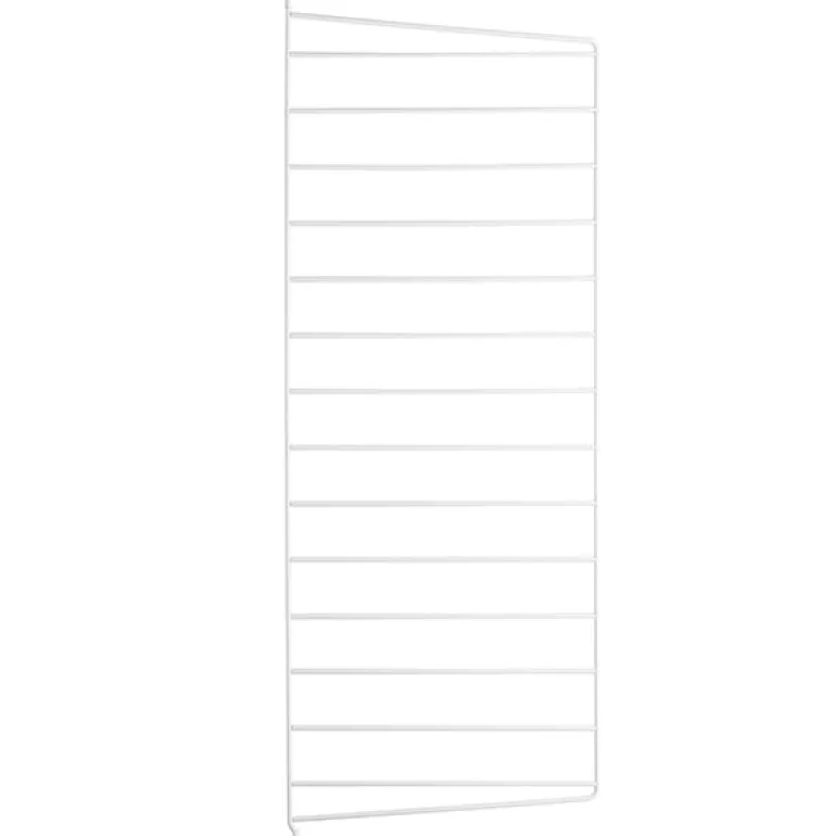 String Furniture String väggavlar, 75 x 30 cm, 2-pack, vit