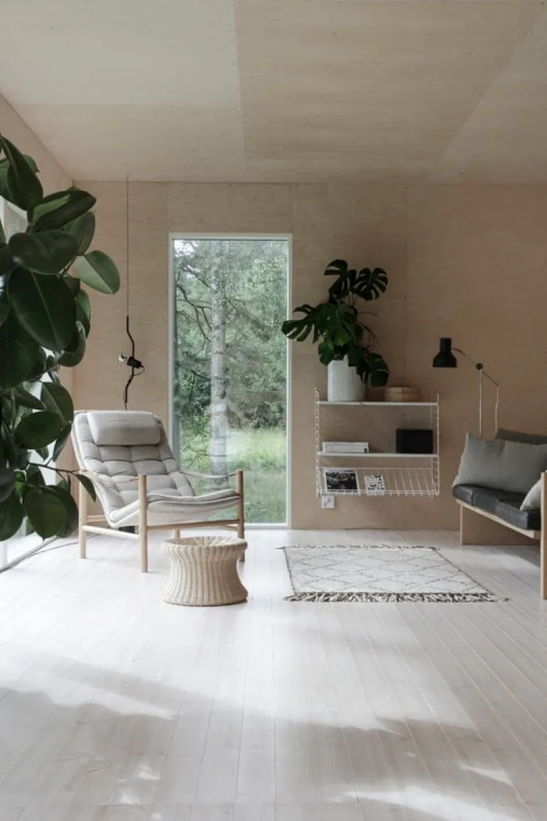 String Furniture String väggavlar, 75 x 30 cm, 2-pack, vit