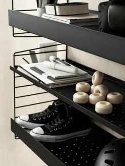 String Furniture String väggavel 50 x 30 cm, 1-pack, svart