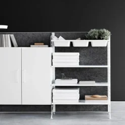 String Furniture String Works, arkivskåp, vit