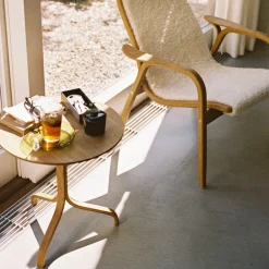 Swedese Lamino bord, lackerad ek