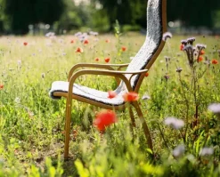 Swedese Lamino fåtölj, fårskinn, kolgrå