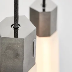 Tala Basalt Nine pendel, rostfritt stål