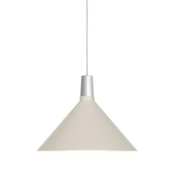 Tala Bower, pendellampa C360, med Sphere IV-lampa, vit