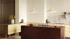 Tala Bower, pendellampa C600, med Oval II-lampa, vit