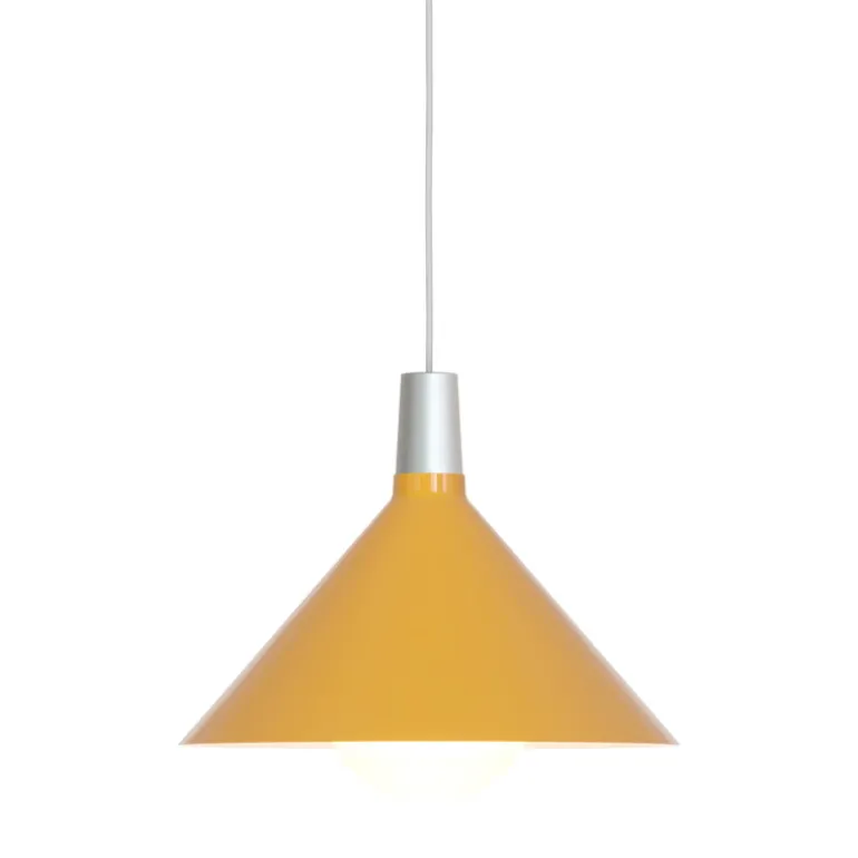 Tala Bower, pendellampa C360, med Sphere IV-lampa, gul