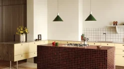 Tala Bower, pendellampa C360, med Sphere IV-lampa, grön