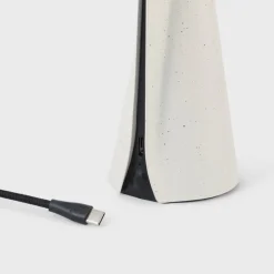 Tala Mantle bärbar lampa, stenvit